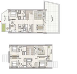 4 Beds 3390 Sq. Ft. Apartment in Emaar Creek Horizon