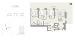 3 Beds 2287 Sq. Ft. Apartment in Emaar Creek Palace