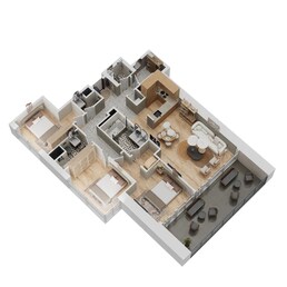 3 Beds 1935 Sq. Ft. Apartment in Emaar Downtown Views 2