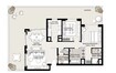 Emaar Executive Residences 2 Beds Layout