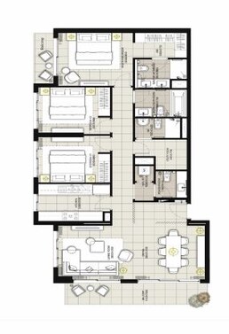 3 Beds 2291 Sq. Ft. Villa in Emaar Expo Golf Villas Phase 5