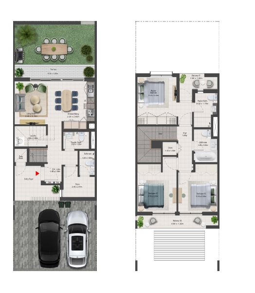 1 Bed 657 Sq. Ft. Villa in Emaar Expo Golf Villas Phase 5