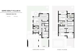 4 Beds 2401 Sq. Ft. Villa in Emaar Expo Golf Villas Phase 6