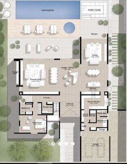 6 Beds 8286 Sq. Ft. Villa in Emaar Fairway Vistas