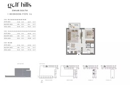1 Bed 671 Sq. Ft. Apartment in Emaar Golf Hills