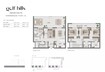 Emaar Golf Hills 3 Beds Layout