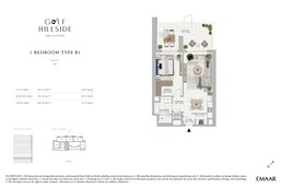 1 Bed 981 Sq. Ft. Apartment in Emaar Golf Hillside