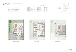 4 Beds 4043 Sq. Ft. Villa in Emaar Golf Lane