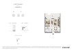 Emaar Golf Meadow 1 Bed Layout