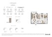 Emaar Golf Meadow 2 Beds Layout