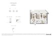 Emaar Golf Meadow 2 Beds Layout