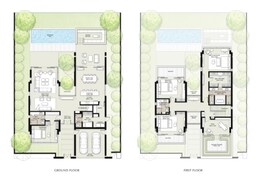 4 Beds 5119 Sq. Ft. Villa in Emaar Golf Place Terraces