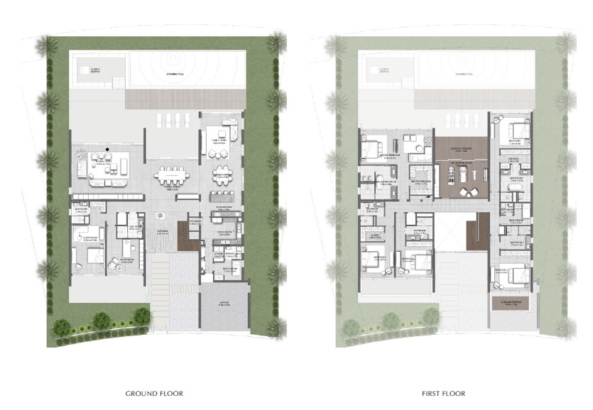Emaar Golf Place Terraces 6 Layout