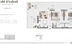 Emaar Golf Point 2 Beds Layout