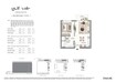 Emaar Golf Vale 1 Bed Layout