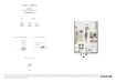 Emaar Golf Verge 1 Bed Layout
