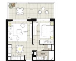 1 Bed 857 Sq. Ft. Apartment in Emaar Golf Views