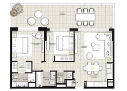 2 Beds 1314 Sq. Ft. Apartment in Emaar Golf Views