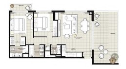 2 Beds 1316 Sq. Ft. Apartment in Emaar Golf Views