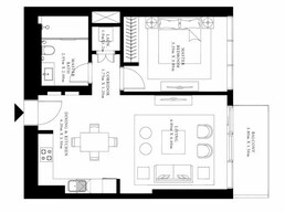 1 Bed 788 Sq. Ft. Apartment in Emaar Grand Bleu Tower