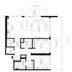 Emaar Grand Bleu Tower 2 Beds Layout