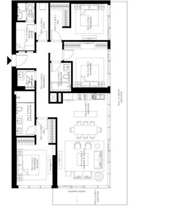 3 Beds 1964 Sq. Ft. Apartment in Emaar Grand Bleu Tower