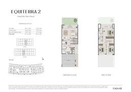 3 Beds 2171 Sq. Ft. Villa in Emaar Grand Polo Equiterra 2