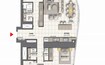 Emaar Grande Signature Residences 3 Beds Layout