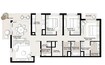 Emaar Green Square 3 Beds Layout