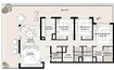 Emaar Green Square 3 Beds Layout