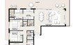 Emaar Green Square 3 Beds Layout
