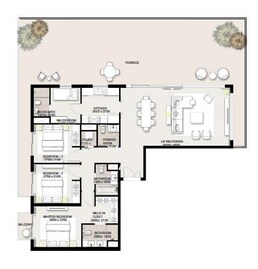 3 Beds 2535 Sq. Ft. Apartment in Emaar Green Square