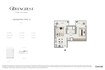 Emaar Greencrest 1 Bed Layout