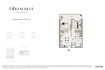 Emaar Greencrest 1 Bed Layout
