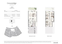 3 Beds 2421 Sq. Ft. Townhouse in Emaar Greenridge