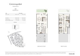 3 Beds 2450 Sq. Ft. Townhouse in Emaar Greenspoint