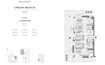 Emaar Grove Creek Beach 3 Beds Layout