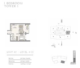 1 Bed 707 Sq. Ft. Apartment in Emaar Harbour Views