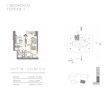 Emaar Harbour Views 1 Bed Layout