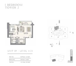 1 Bed 826 Sq. Ft. Apartment in Emaar Harbour Views