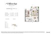 Emaar Hillsedge 1 Bed Layout