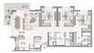 Emaar Island Park 3 Beds Layout