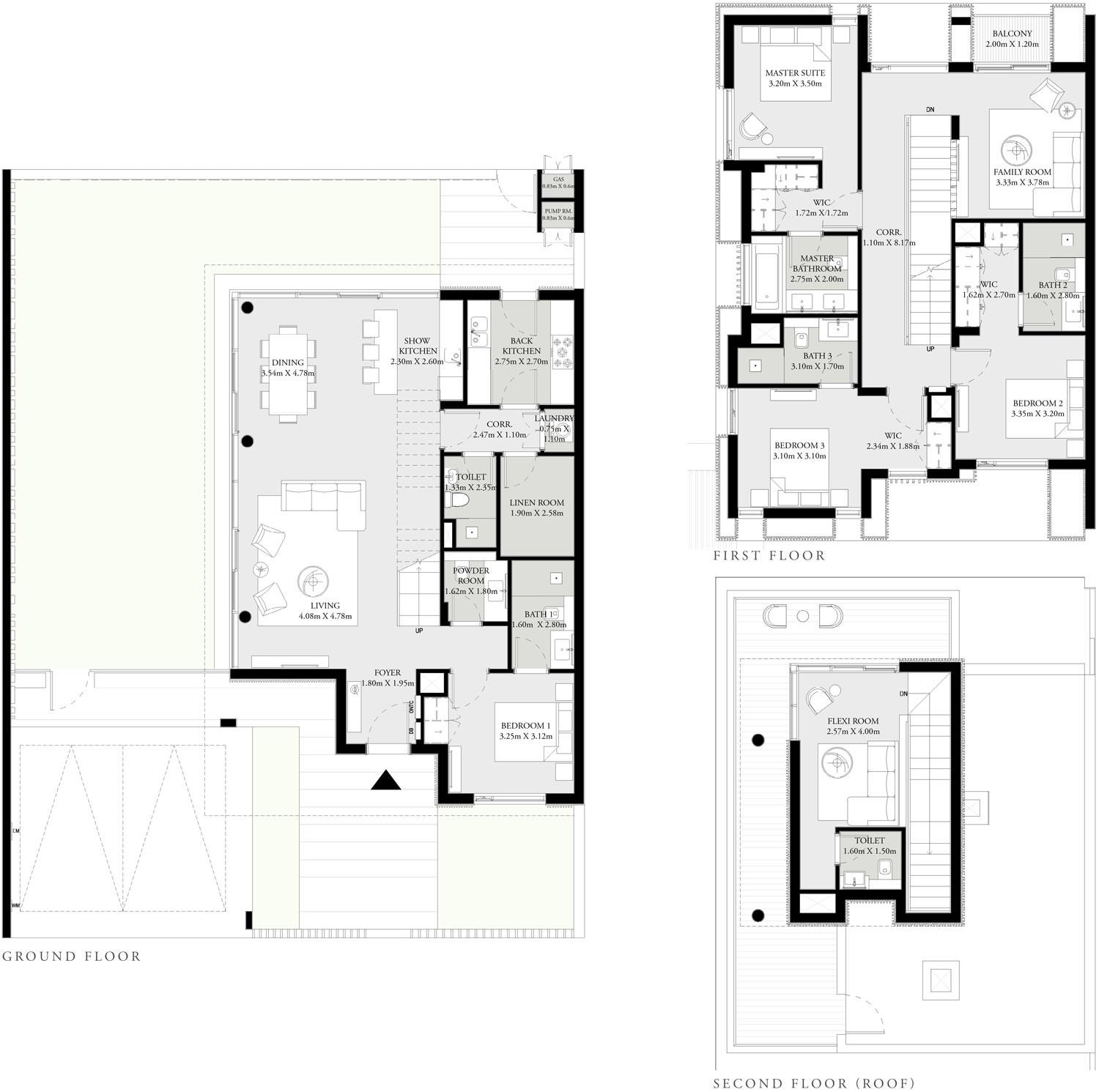 Emaar June 4 Beds Layout