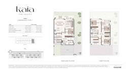 4 Beds 2868 Sq. Ft. Townhouse in Emaar Kaia The Valley