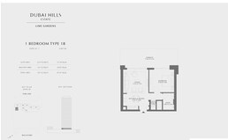 1 Bed 937 Sq. Ft. Apartment in Emaar Lime Gardens