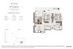 Emaar Lyvia 2 Beds Layout