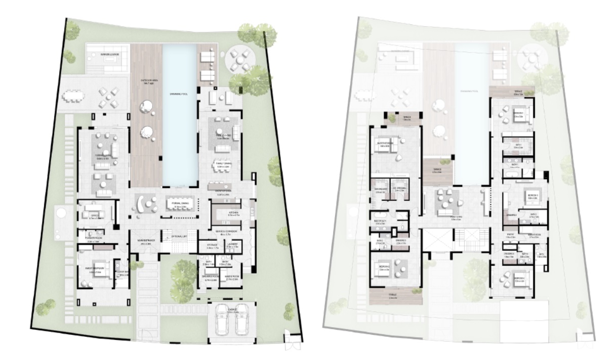 Emaar Majestic Vistas 6 Layout