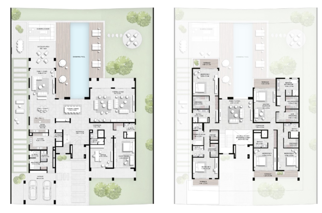 Emaar Majestic Vistas 6 Layout