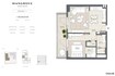 Emaar Mangrove 1 Bed Layout