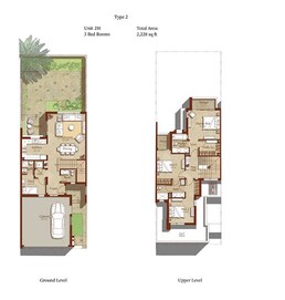 3 Beds 2288 Sq. Ft. Townhouse in Emaar Maples